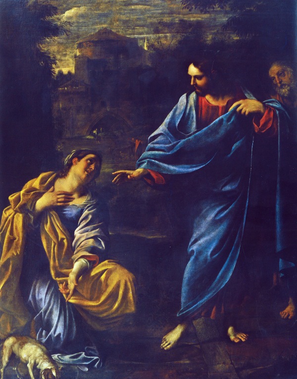 BLCF: Annibale_Carracci,_Cristo_e_la_Cananea,_1595,_Parma